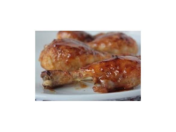Honey glazed chicken - Honig glasierte Puten/Poulet