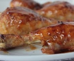 Honey glazed chicken - Honig glasierte Puten/Poulet