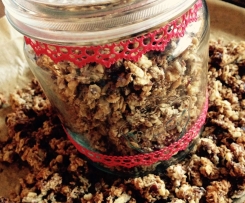 Knuspermüsli mit wenig Zucker & trotzdem super lecker