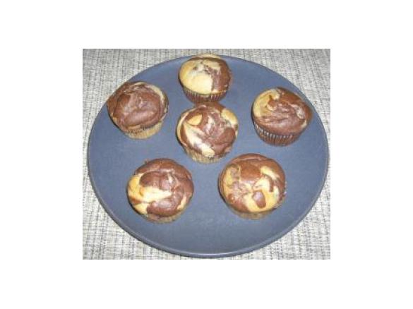 Marmor Bananen Muffins