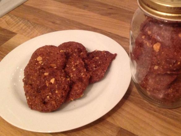 Erdnuss-Karamell-Cookies