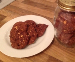 Erdnuss-Karamell-Cookies