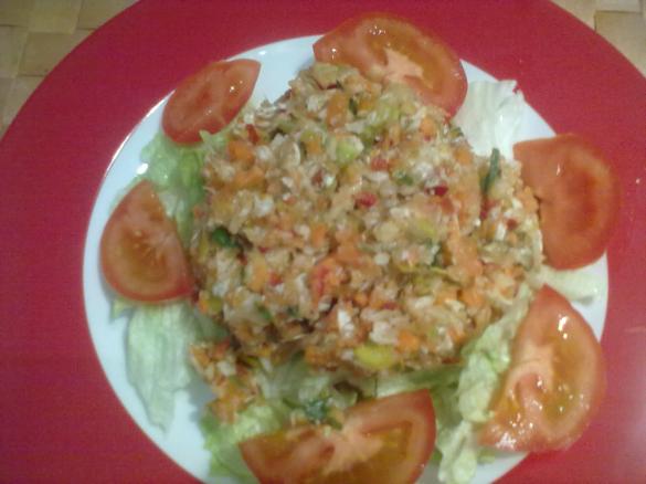 Chinakohl-Möhrensalat