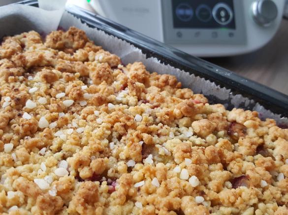 Zwetschgendatschi mit Knusperstreusel (Zwetschgenkuchen)
