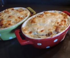 Kartoffel-Hackauflauf mit Feta