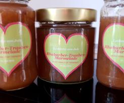 Rhabarber-Trauben-Marmelade