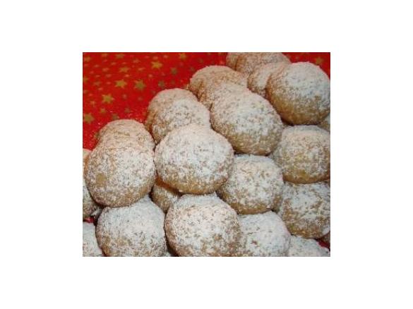 Weihnachts Schneebällchen, Plätzchen, Kekse