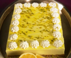 Zitronen-Joghurt-Torte