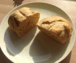 Kamut Buttermilch Brötchen- über Nacht im Kühlschrank, ruckzuck zum Frühstück 