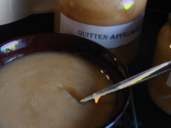 Quitten-Apfelmus