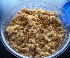 Krautsalat mit Erdnüssen