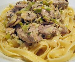  Geschnetzeltes in Estragon-Sahne-Soße