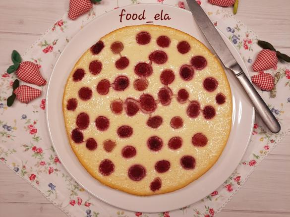 Skyr - Cake mit Himbeeren