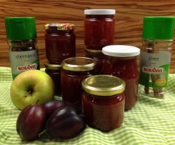 Zwetschken-Apfel-Marmelade