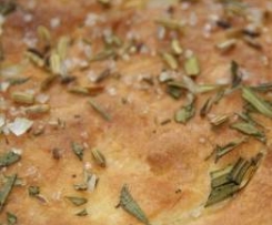 Kräuter-Fladenbrot (auf die Schnelle)