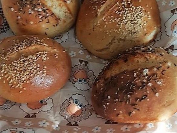 Dinkel Brötchen - knusprig