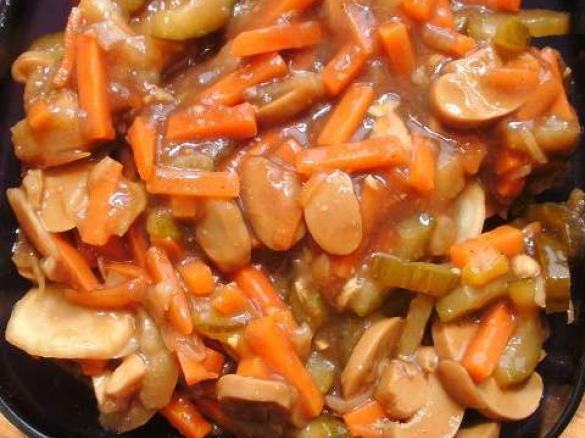 Asiasoße süß - sauer für Wokgemüse