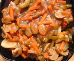 Asiasoße süß - sauer für Wokgemüse