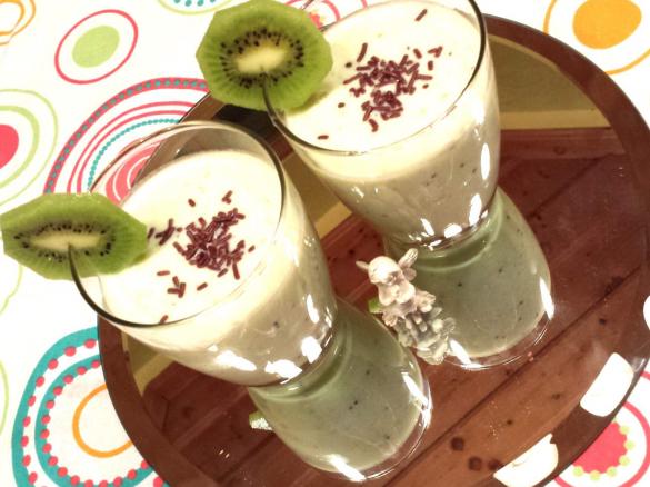 KiwiBananenMilchShake