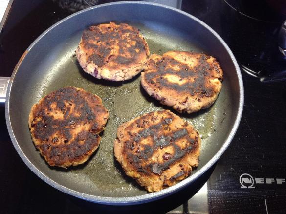 Vegetarische Burger Patties