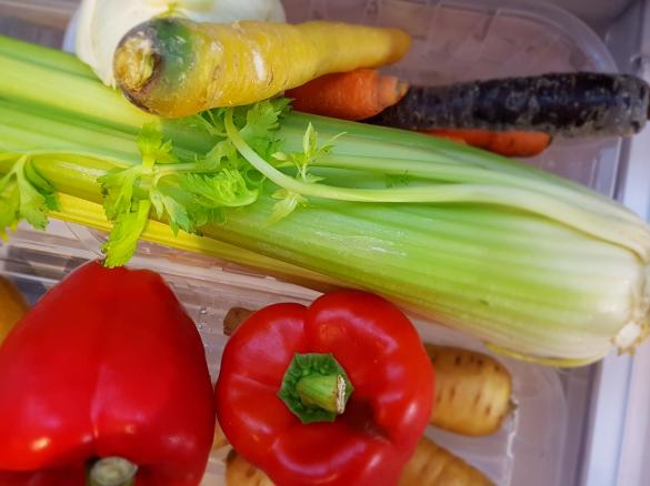 Basische Gemüsesuppe mit Sellerie, Fenchel, Möhren