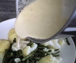 Ruck-Zuck leckerste Rahmsauce - vegan - wenig Zutaten