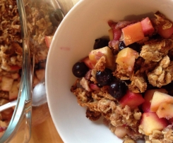 Beeren Crumble vegan