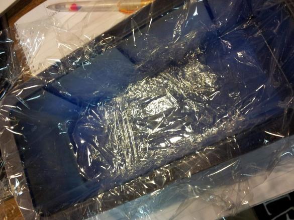 Vanille-Heidelbeer-Parfait