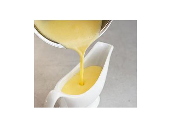 Hollandaise mit Schmand und Butter