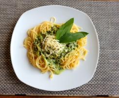 Bärlauch-Soße für Nudeln, Spätzle,  Kartoffeln, Reis oder Gemüse