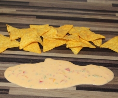 Chillie Cheese Dip für Tortillas/ Nachos