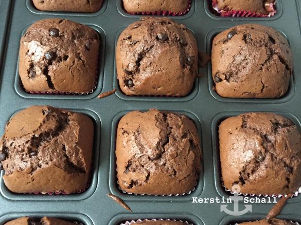 Dinkel-Schoko-Küchlein