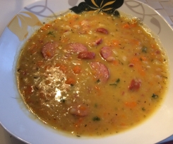 Weiße-Bohnen-Suppe (Weiße-Bohnen-Eintopf)