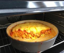 Spaghetti-Auflauf
