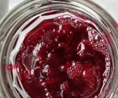 Kirschmarmelade mit Espresso