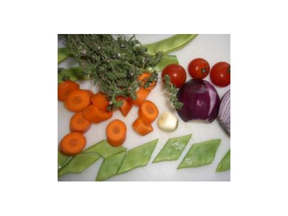 SAISONAL/HERBST/FETTARM Eintopf mit Feigen! Bohneneintopf / Stangen Bohnen/ Stangenbohnen / grüne Bohnen ...schnell und lecker aus dem Mixtopf!