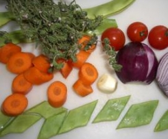 SAISONAL/HERBST/FETTARM Eintopf mit Feigen! Bohneneintopf / Stangen Bohnen/ Stangenbohnen / grüne Bohnen ...schnell und lecker aus dem Mixtopf!