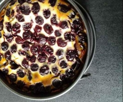 Kirschkäsekuchen ohne Boden