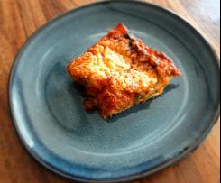 Gemüselasagne mit Spinat & Tomatensauce