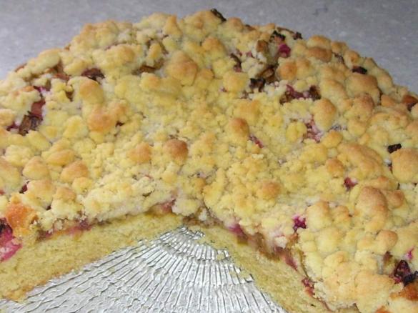 Rhabarber-Streusel-Kuchen