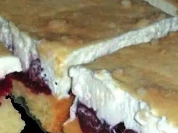 Kirsch-Schmand-Sahnekuchen