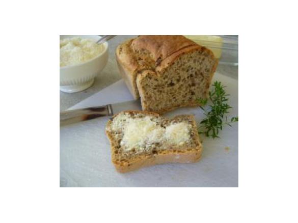 Steinpilzbrot mit Thymian aus Süd-Tirol