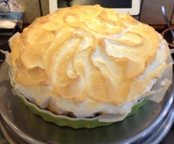 Florida Key Lime Pie - Limetten Kuchen mit Baiser Haube 