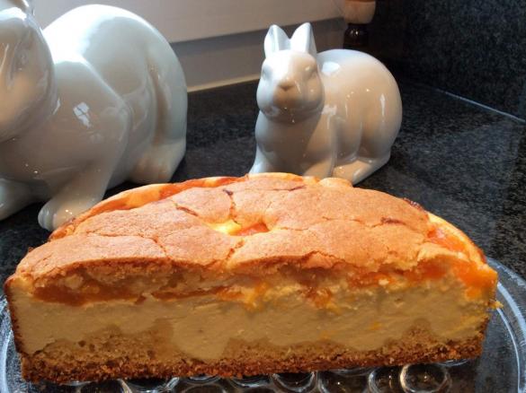 Käsekuchen mit Mandarinen (20er Backform)