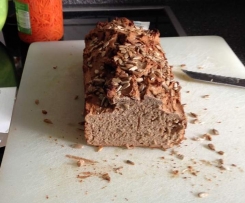 Weißbier-Roggenbrot ohne Hefe (vegan)