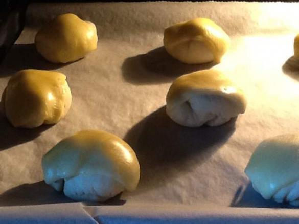 Käsebrötchen überbacken