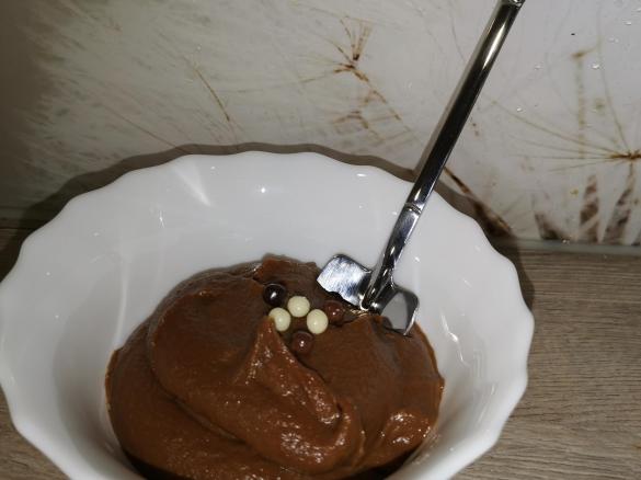 Warmes Schoko Mousse aus Süßkartoffeln