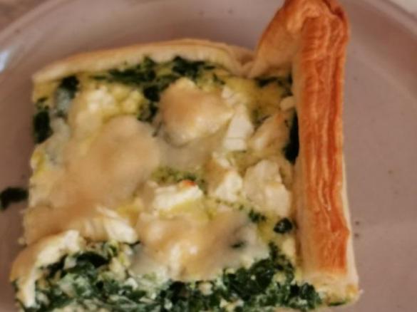 Spinat-Feta-Quiche