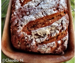 Vollkornbrot mit Quark