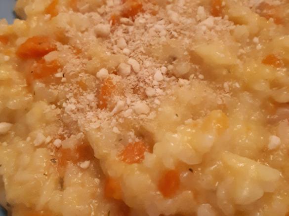 Veganes Möhren-Pastinaken-Risotto